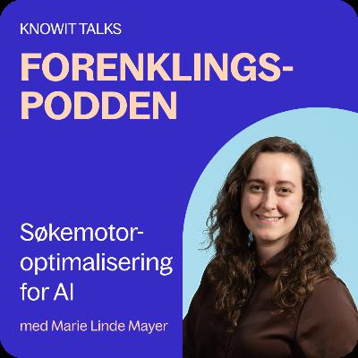 Marie Linde Mayer - Søkemotoroptimalisering for AI Marie Linde Mayer - Søkemotoroptimalisering for AI