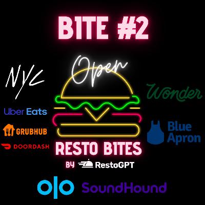 Bite #2: NYC Delivery Wage Stands, Wonder To Acquire Blue Apron, Olo Voice AI