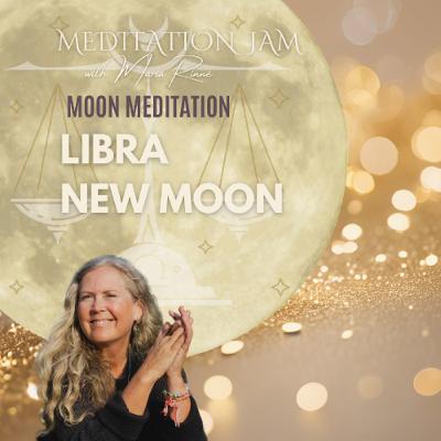 Peacefully creating balance and space with Libra New  Moon Energy Meditation -21 of October 2025