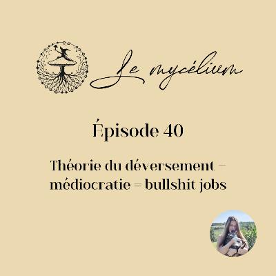 40 - Théorie du déversement + médiocratie = bullshit jobs