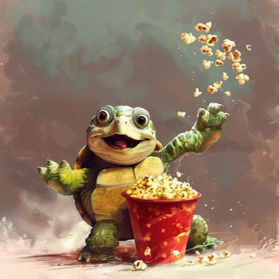 Marky the Turtle and the Shavuot Popcorn Hunt