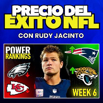 🏈 ¡EAGLES Cae Ante GIANTS! | Power Rankings: Semana 6 | NFL 2025