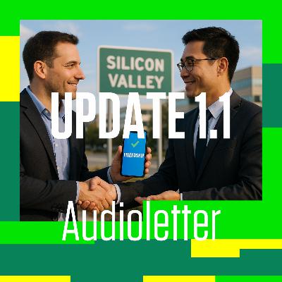 🤔 Cât mai costă o prietenie în Silicon Valley? 🎧 AUDIOLETTER UPDATE 1.1 | 🗞️ Știrile digital & tech ale lunii mai 2025