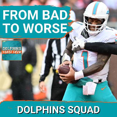 DOLPHINS SQUAD SHOW: Miami DOLPHINS EMBARRASSED IN 31-6 Blowout Loss @ Cleveland Browns, FALL TO 1-6
