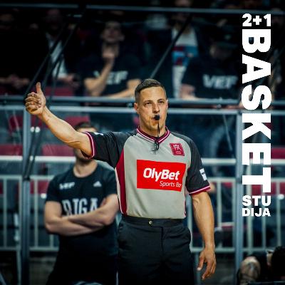 Oļegs Latiševs “Basketstudijā 2+1”: “Pirms izslēgšanas spēlēm tiesāšanas kritēriji nemainīsies. Bet būs vairāk emociju”