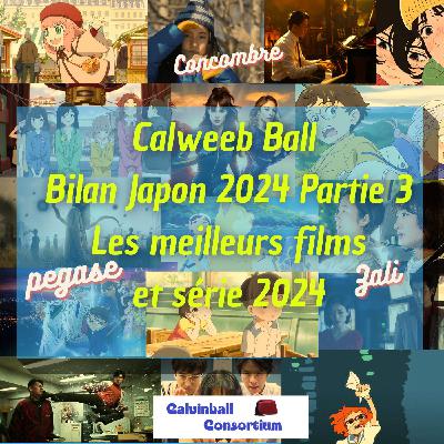 Calweeb Ball Bilan Japon 2024 Partie 3 - Les meilleurs films et séries de 2024 !