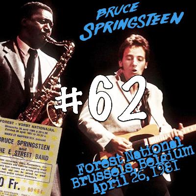 #62 Over Bruce Springsteen in Vorst Nationaal (1981) met Peter Mestach