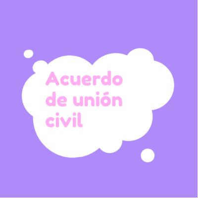 Derecho de Familia - Acuerdo de Unión Civil