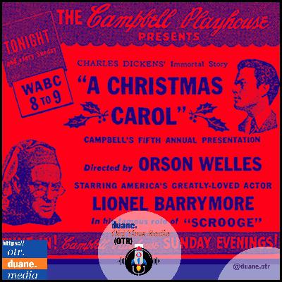 Campbell Playhouse || A Christmas Carol (Lionel Barrymore, Charles Dickens) || 1939