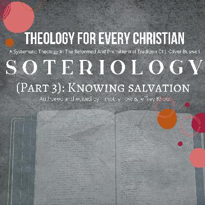 Soteriology: Knowing Salvation - Theology For Every Christian [Audiobook] | Timothy Tow & Jeffrey Khoo