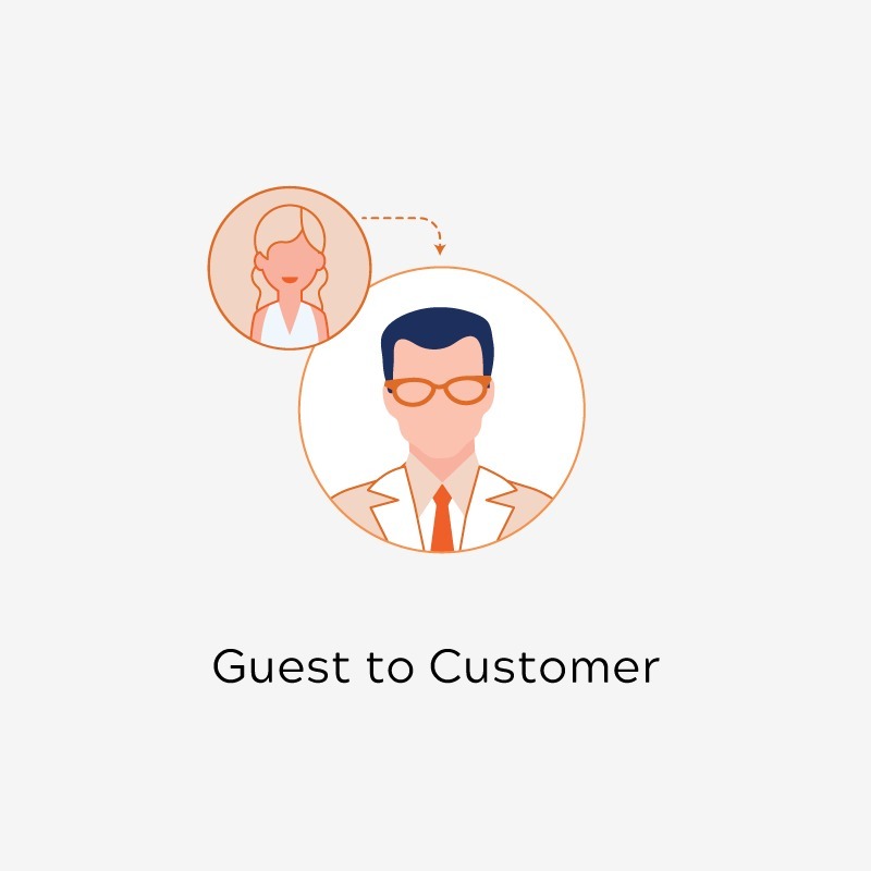 Magento 2 Guest to Customer