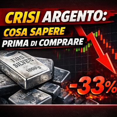 Crollo dell’argento di oggi spiegato passo passo: Cosa sapere prima di comprare. La mia opinione… Crollo dell’argento di oggi spiegato passo passo: Cosa sapere prima di comprare. La mia opinione…
