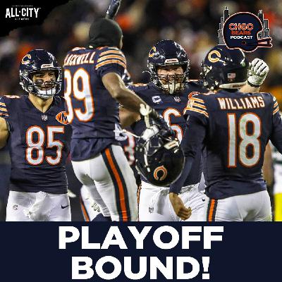 EMERGENCY POD: Chicago Bears CLINCH Spot in NFL Playoffs! | CHGO Bears