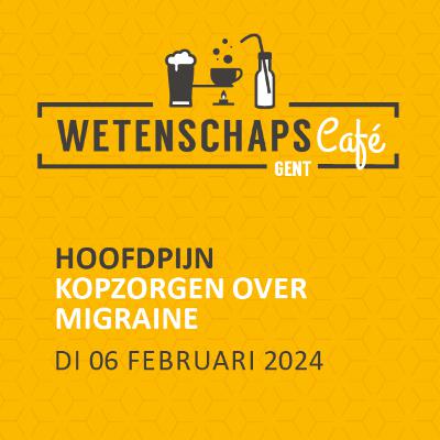 Wetenschapscafé - Hoofdpijn- 6 februari 2024