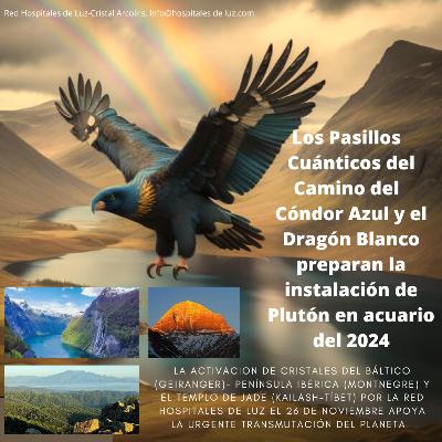 Los Pasillos cuánticos del Camino del Cóndor Azul y del Dragón Blanco preparan la instalación Plutón en Acuario