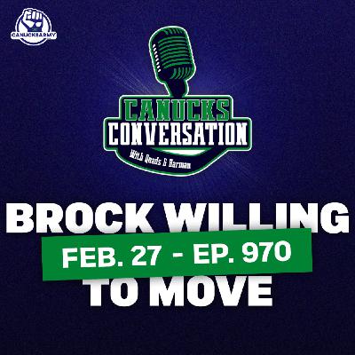 Feb. 27: Rutherford's quotes + Boeser willing to move ft. Irfaan Gaffar (ep. 970) Feb. 27: Rutherford's quotes + Boeser willing to move ft. Irfaan Gaffar (ep. 970)