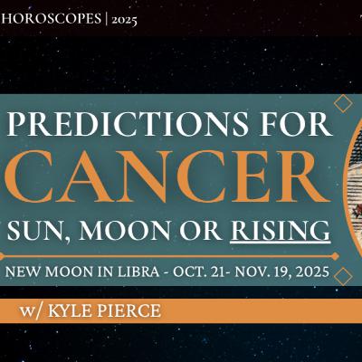 Cancer Horoscope for the New Moon in Libra, Oct. 21 - Nov. 19, 2025