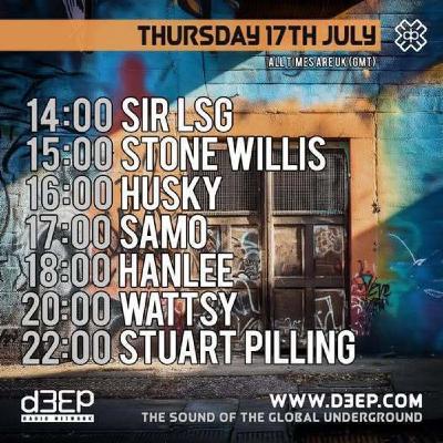 17 July 25 Global House Session (D3EP Radio Network)