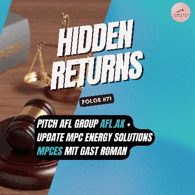 #71 - Pitch AFL Group ($AFL.AX) + Update MPC Energy Solutions ($MPCES) mit Gast Roman #71 - Pitch AFL Group ($AFL.AX) + Update MPC Energy Solutions ($MPCES) mit Gast Roman