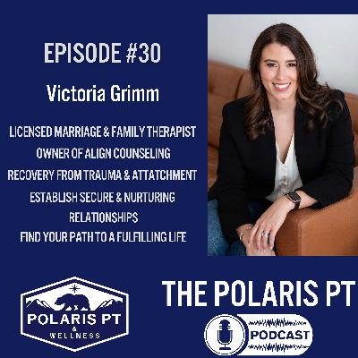 #30 - Victoria Grimm: Trauma, EMDR and Cognitive Behavioral Therapy, healthy relationships, boundaries, attachment, suicidal thoughts and more! #30 - Victoria Grimm: Trauma, EMDR and Cognitive Behavioral Therapy, healthy relationships, boundaries, attachment, suicidal thoughts and more!
