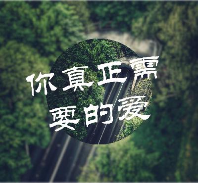 你真正需要的爱