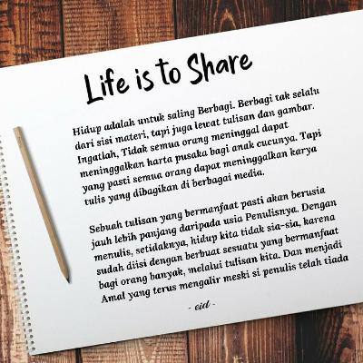 Kebaikan dari Tulisan