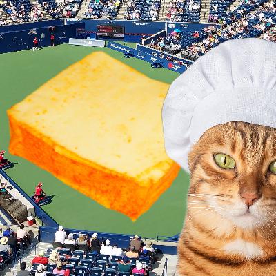 Comedy cat podcast. Life with Bucky. Guinness Book of Records stars Wolfgang Duck and Kitty Crusty. World’s largest grilled cheese and tuna sandwich in LA FIFA stadium. Comedy cat podcast. Life with Bucky. Guinness Book of Records stars Wolfgang Duck and Kitty Crusty. World’s largest grilled cheese and tuna sandwich in LA FIFA stadium.
