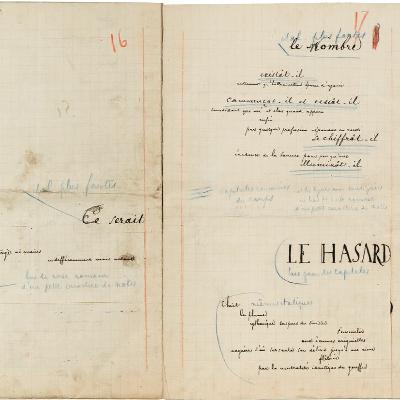 Un coup de dés jamais n'abolira le hasard