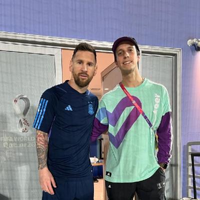 Iván Guerrero, testigo privilegiado del camino de La Scaloneta en Qatar