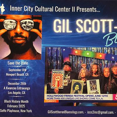 CAST of Gil Scott-Heron Bluesology LIVE 4 SOHO NY SHOW