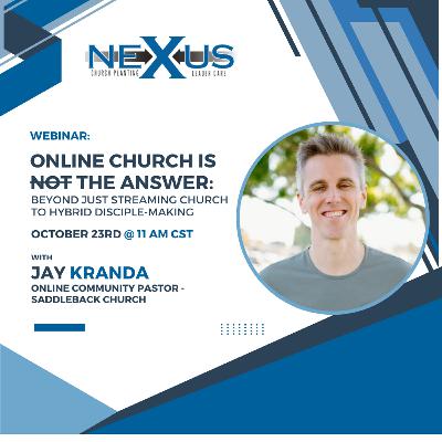 Online Church is NOT the Answer Beyond Just Streaming Church to Hybrid Disciple Making - Jay Kranda Online Church is NOT the Answer Beyond Just Streaming Church to Hybrid Disciple Making - Jay Kranda