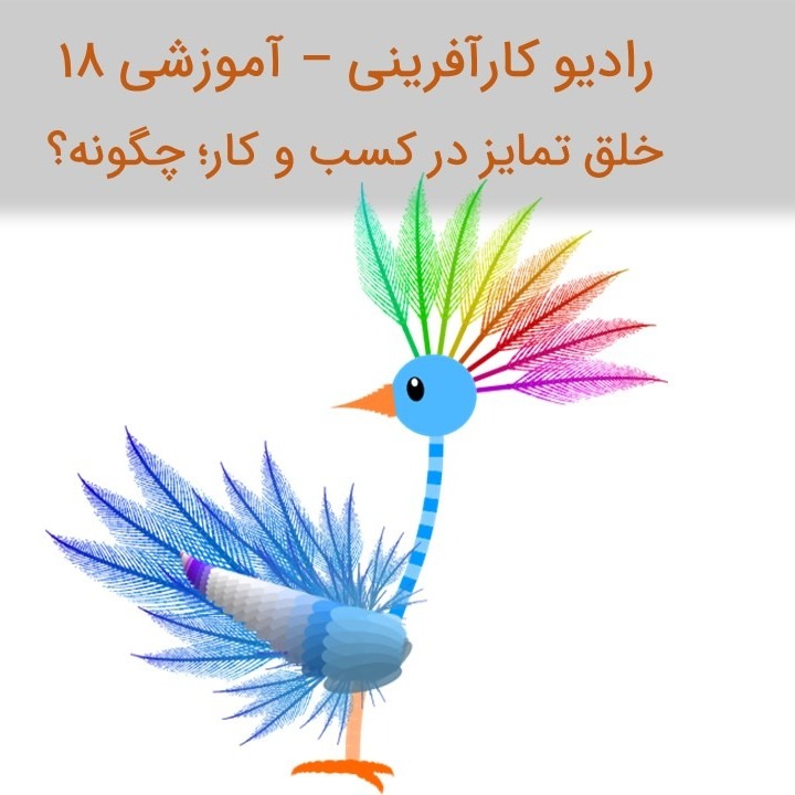 رادیو کارآفرینی آموزشی ۱۸ – خلق تمایز برای محصولات، خدمات و کسب و کار