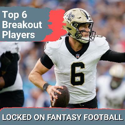 MUST-DRAFT six fantasy BREAKOUT SLEEPERS for 2026: Tyler Shough, Bhayshul Tuten, Rome Odunze & MORE MUST-DRAFT six fantasy BREAKOUT SLEEPERS for 2026: Tyler Shough, Bhayshul Tuten, Rome Odunze & MORE