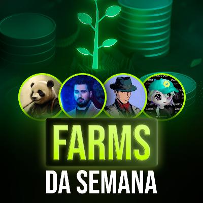 MELHORES FARMS, YIELDS E AIRDROPS DO MÊS