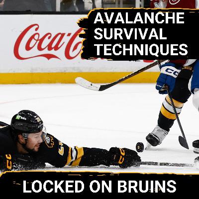 How The Bruins Survived An Avalanche How The Bruins Survived An Avalanche