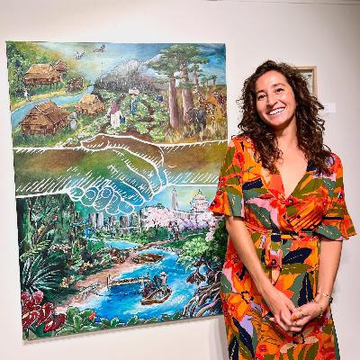 Ali Syverson Paints the Unraveling Ali Syverson Paints the Unraveling