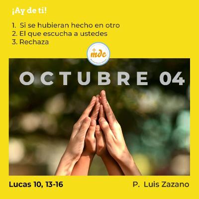 Lucas 10, 13-16
