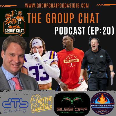 Group Chat Podcast: EP20 | LSU vs. Ole Miss Chaos, Saints at the Guillotine, Ozempic Zion & Fair Food Philosophy
