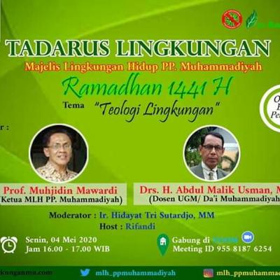 Tadarus lingkungan Majelis lingkungan hidup PP Muhammadiyah