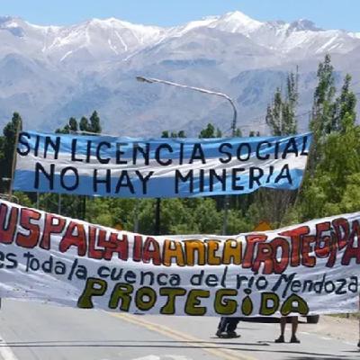 El Reloj del agua. No a la Minería en Uspallata