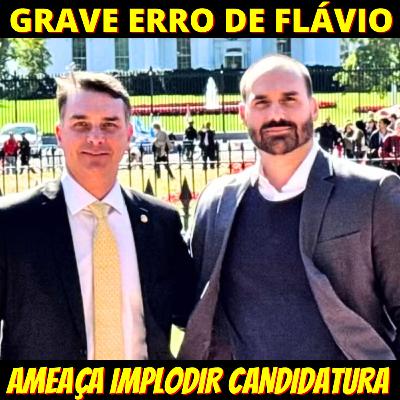 Grave erro de Flávio Bolsonaro aparora Centrão e implode candidatura