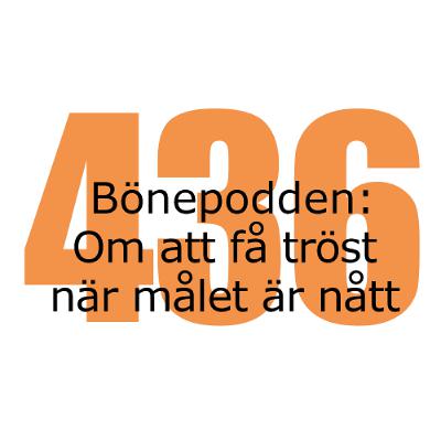 Bönepodden avsnitt 436 - Om att få tröst när målet är nått