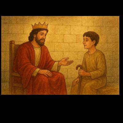 David Shows Kindness to Mephibosheth | Bible Story for Children | Learning Mercy and Love