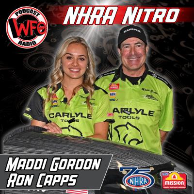 Ron Capps and Maddi Gordon go WFO on NHRA Nitro