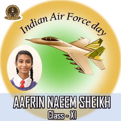 Indian Air Force day 2021 | Touch the sky with Glory | AAFRIN SHEIKH | METAS Vyara Indian Air Force day 2021 | Touch the sky with Glory | AAFRIN SHEIKH | METAS Vyara
