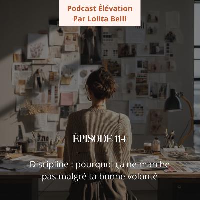 114. Discipline : pourquoi ça ne marche pas malgré ta bonne volonté