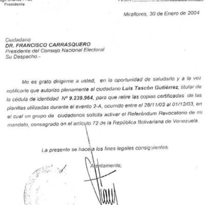 Sabias que fue la empresa Súmate quien armó la lista Tascón del Referendo Revocatorio: DOSIS DE FITINA Sabias que fue la empresa Súmate quien armó la lista Tascón del Referendo Revocatorio: DOSIS DE FITINA