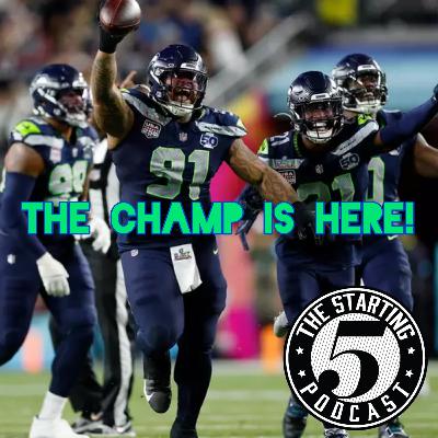 THE CHAMP IS HERE!