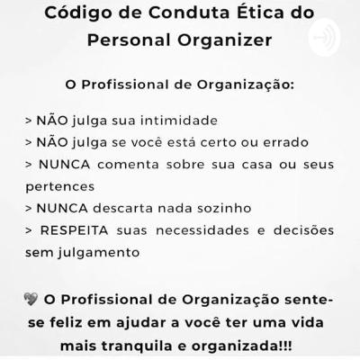 Código Conduta Personal Organizer (Trailer)