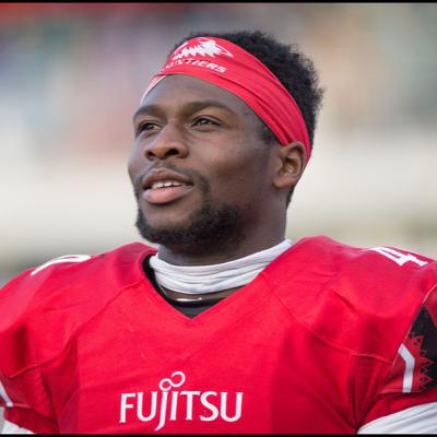 Pro Football Player Al-Rilwan Adeyemi (Adey) X-League Japan Fujitsu Frontiers Pro Football Player Al-Rilwan Adeyemi (Adey) X-League Japan Fujitsu Frontiers